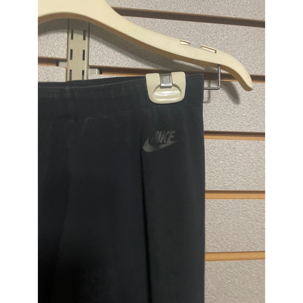 Nike Womens Black Dri-FIT Athletic Leggings Size S Just Do It